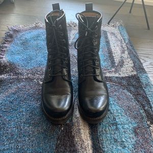 Frye Veronica Combat Boots